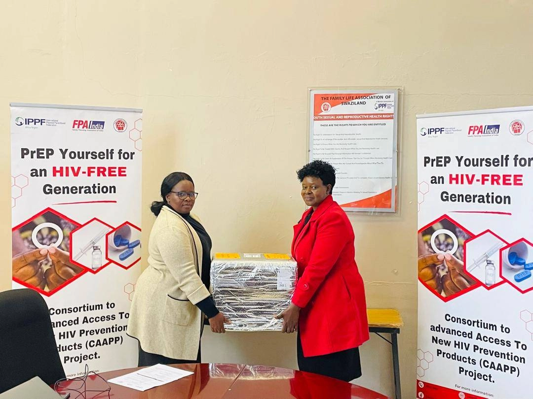 FLAS and Ministry of Health Receive CAB-LA Donation from IPPF to Strengthen HIV Prevention